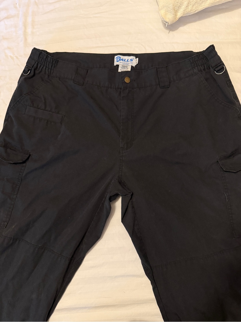 Men's Black Uniform Pants -by Galls BDU certified  44x34